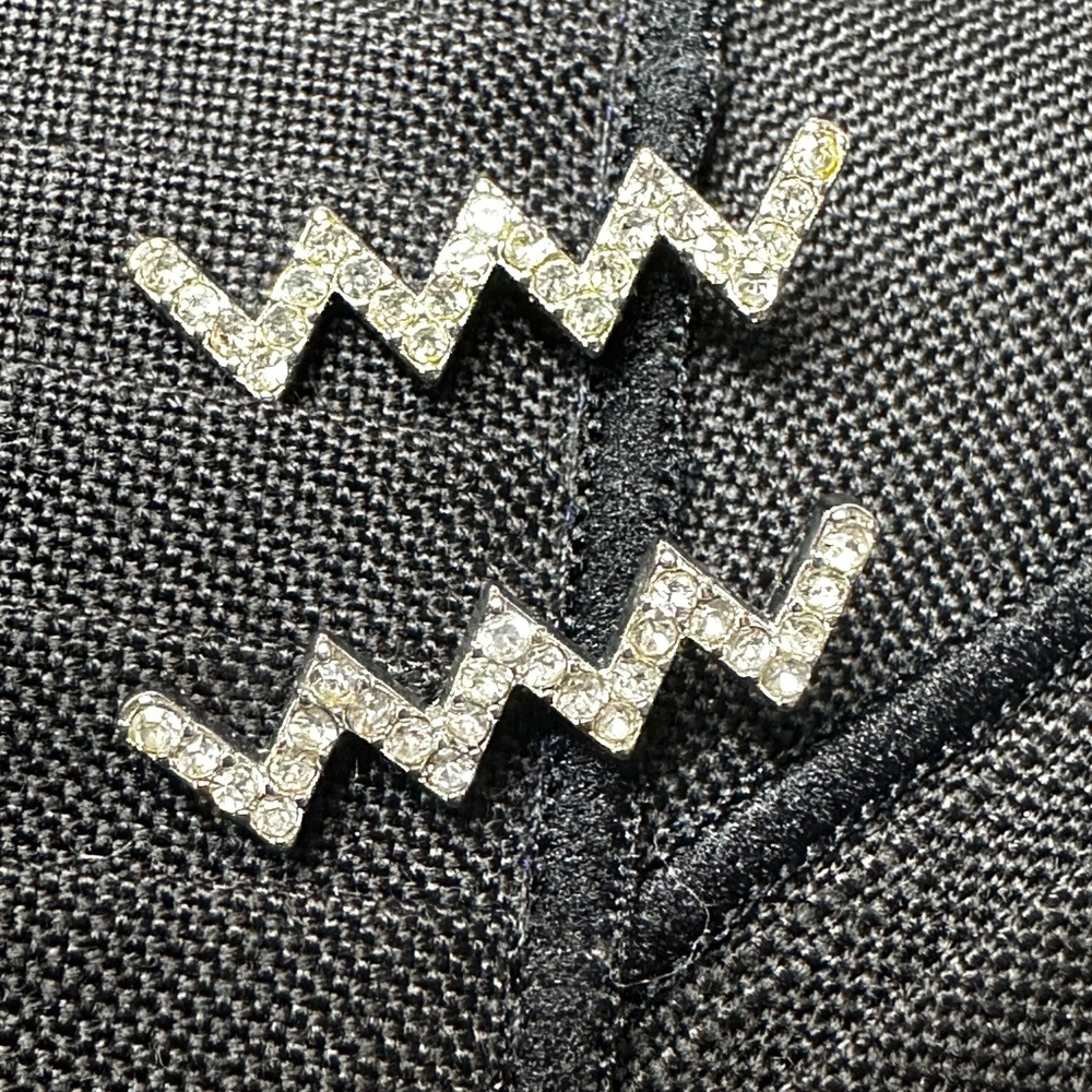 Sparkling Zigzag Earrings